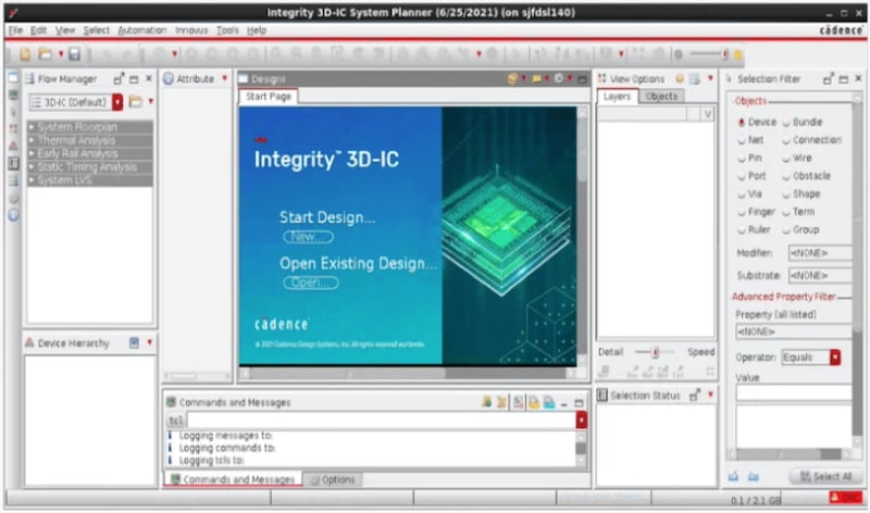 Cadence's Integrity 3D-IC platform